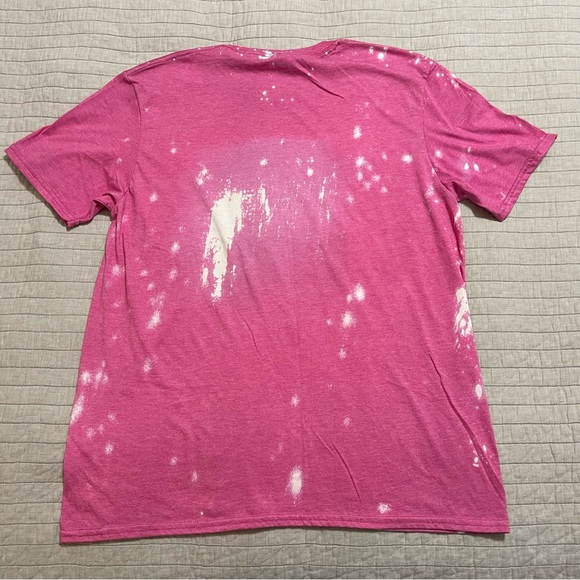 XOXO Cute Pink Heart Truck Happy Valentine's Day T-Shirt Size Large Gildan - Picture 8 of 8